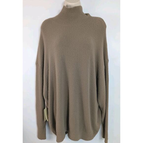 Wilfred Free Womens Hush Knit Overzized Turtleneck Sweater Sz XL Cozy Soft - Picture 1 of 13